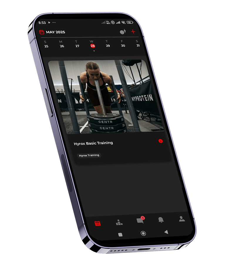 Hyrox Training Mobile App