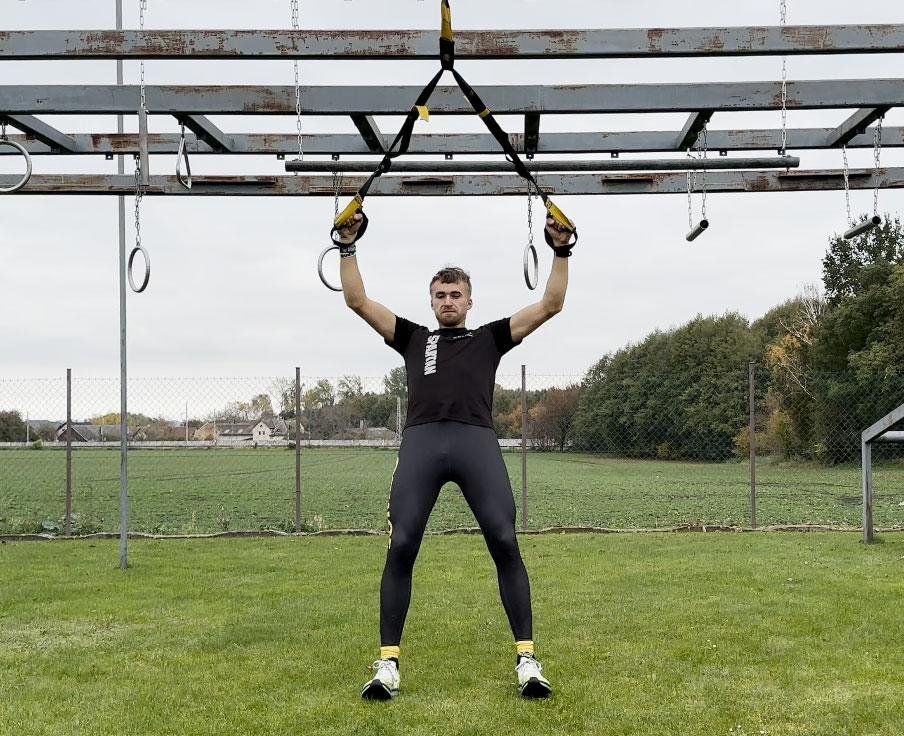 TRX V Raises