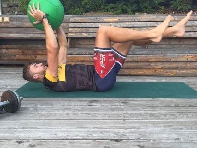 Dead Bug Ball Hold